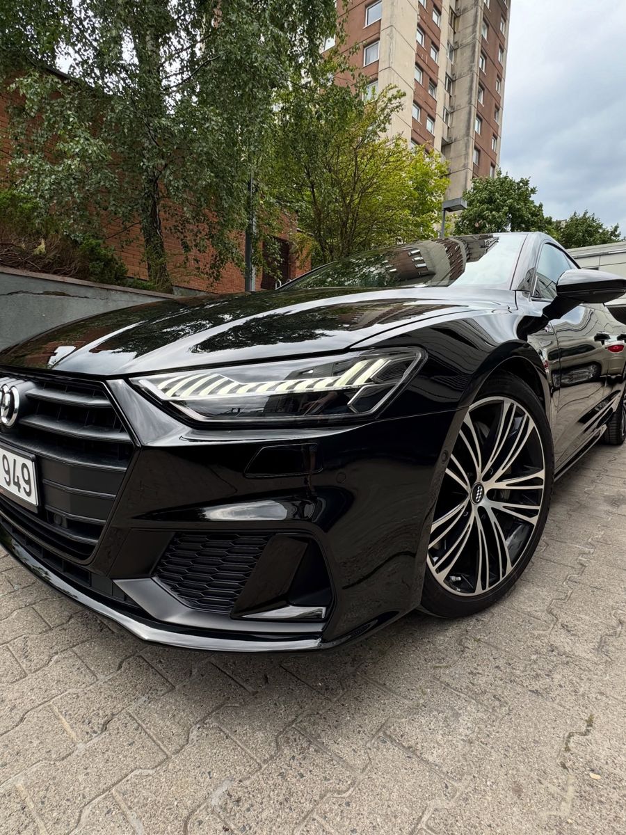 Audi A7 lauke po darbų